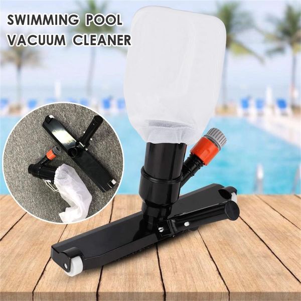 

swimming pool vacuum head cleaner brush sweep handbroom brushes floating objects cleaning tools us standard #4 & accessories