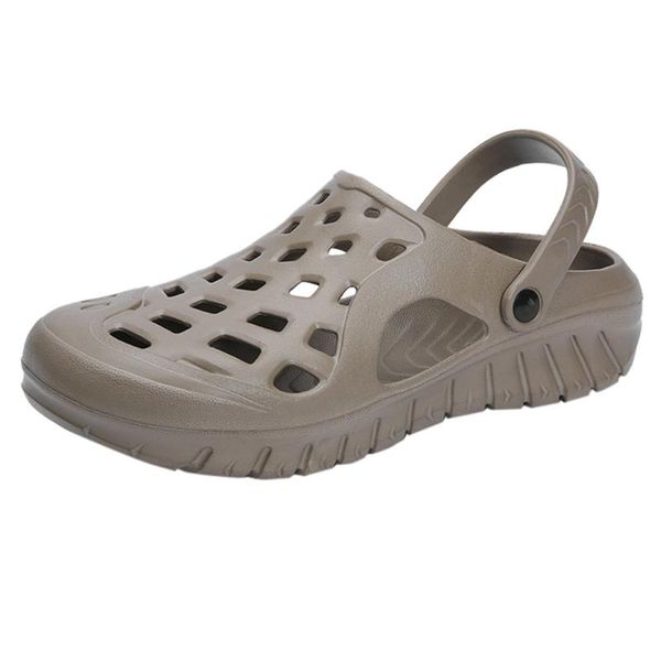 

sandals sagace 2021 summer men's slippers fashion casual men light foam slipper soft bottom sandalias for big size, Black