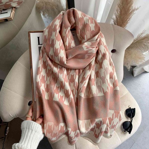 

70% off design thick scarf imitation cashmere brushed shawl decoration bib autumn and long style thickened warmth, Blue;gray