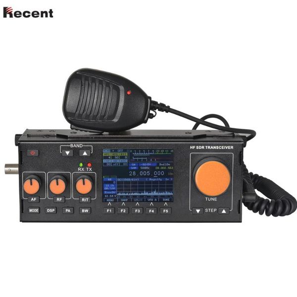 

recent rs-978 1.8-30mhz 10wassb hf sdr transceiver ham radio with 3800mah li-ion battery pack walkie talkie