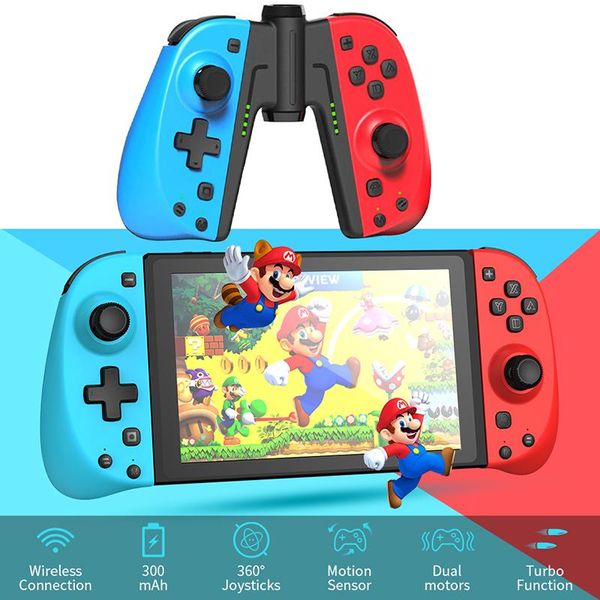 

game switch wireless controller left&right bluetooth gamepad for ns handle grip controllers & joysticks