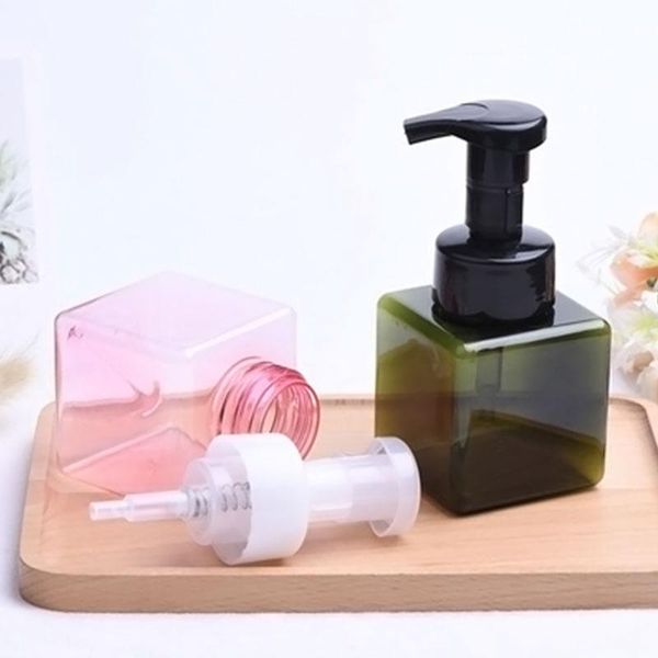 

liquid soap dispenser 250ml lotion bottle empty bath shampoo transparent bottling hand pump travel 1pc