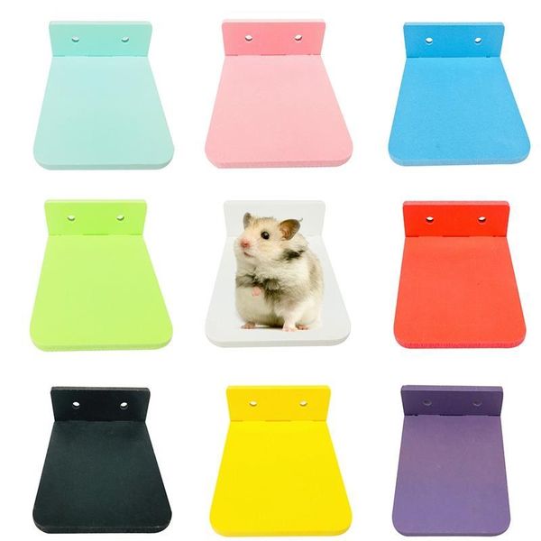 

small animal stand platform funny plastic hamster exercise toy play wood cage accessories supplies