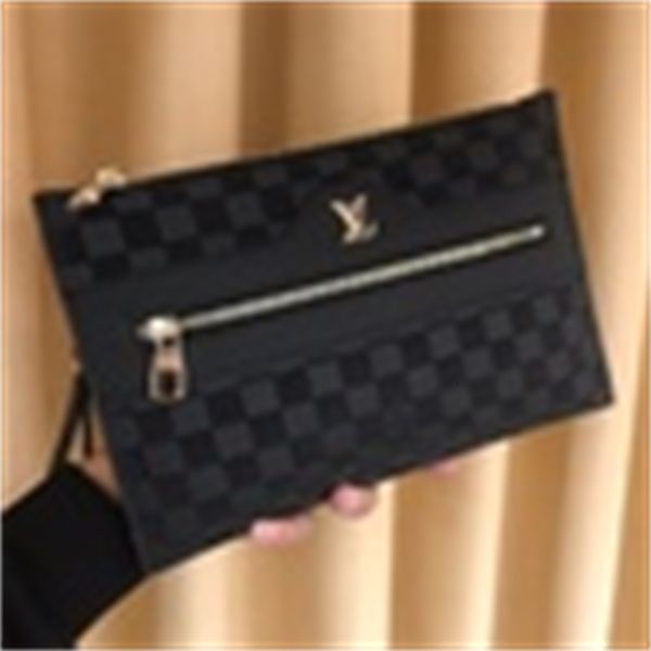 

922-5 men's clutch bumbags long wallet chain wallets purse clutches evening pouches mini belt bags nosm, Red;black