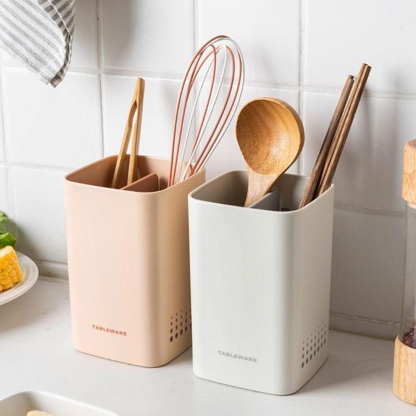 

storage bottles & jars kitchen utensil holder spoon fork flatware wall drainer box cooking tool cutlery organizer rack tableware