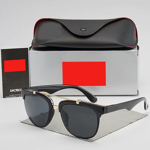 

personality sunglasses fashion men women outdoor shades with boxes, White;black