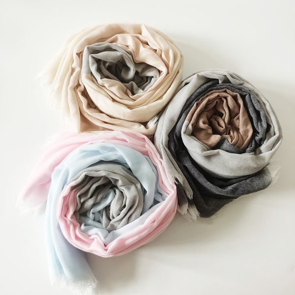 Spessa sciarpa calda per le donne plaid colore signore imitazione sciarpa cashmere sciarpa inverno inverno per aumentare l'ahawl