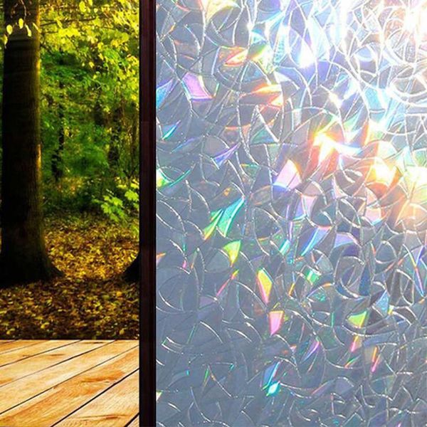 

window stickers colorful static electricity glass waterproof sticker self-adhesive pvc film sun protection kitchen wallpaper