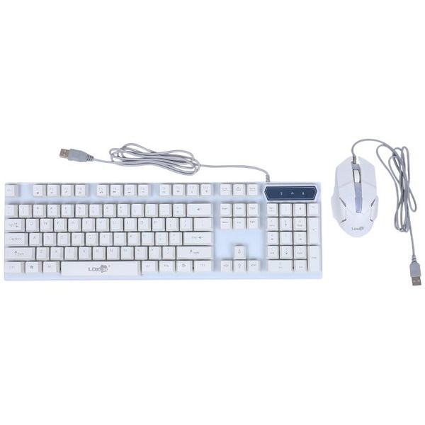 

keyboard mouse combos 1 set gaming usb wired computer for home office