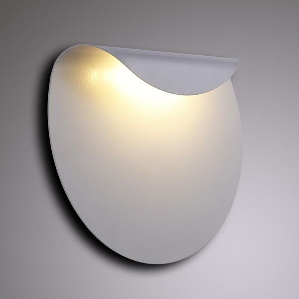 

wall lamp modern simple white round 6w light personalized creative cold/warm fashion for el bedside corridor cafe