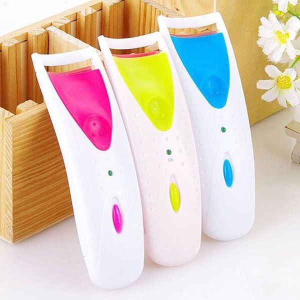 

natural electric automatic long lasting heated eyelash eye lashes curler color maquillage beauty sets & kits makeup tools beauty1