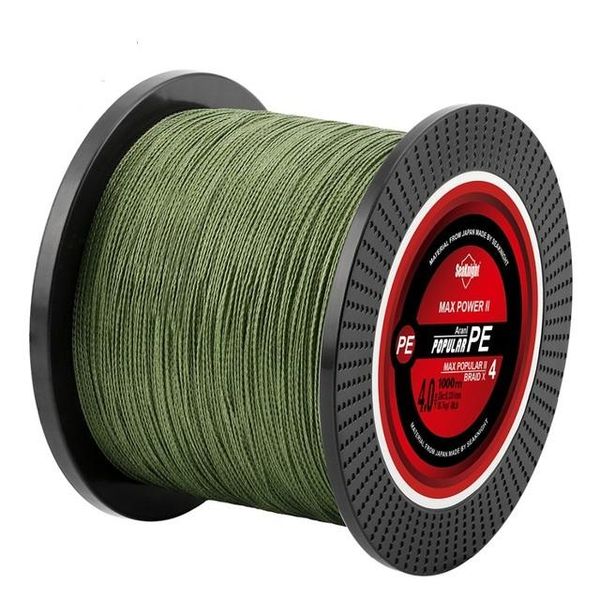 

series braided fishing line 1000m japan wire pe 8 10 15 20 30 40 50 60lb braid