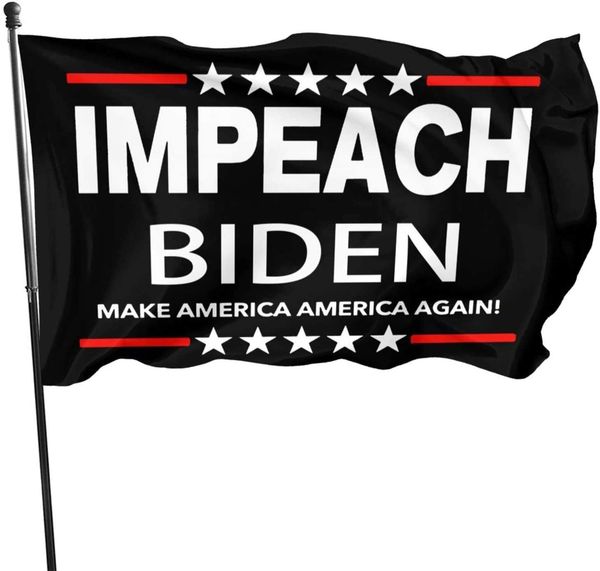 

impeach biden flag make america america again flag with brass grommets patriotic outdoor indoor decoration banner