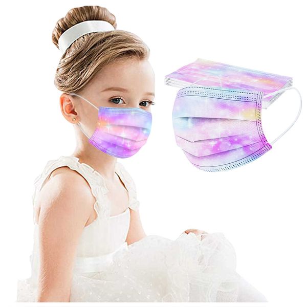 

10pcs disposable kids face breathable children boys girls school outdoor for kids mascarilla monder scarf halloween cosplay mask