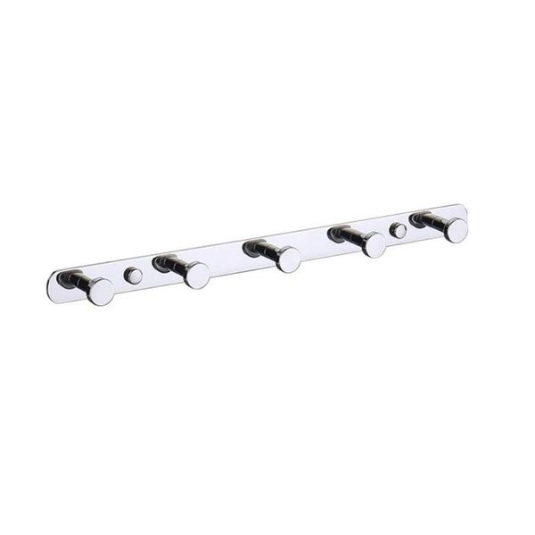 

stainless steel row hook towel bathroom bathrobe wall hanging rack kits kitchen door hooks & rails