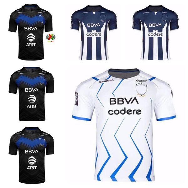 

2021- 2022 rayados monterrey soccer jerseys home away 3rd r.funes mori m.meza 21- 22 football kids shirt -, Black;yellow