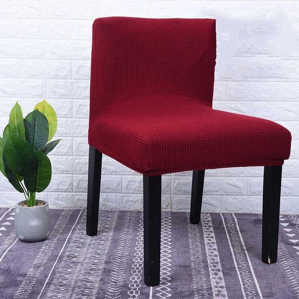 

1pc elastic dining chair covers slipcovers protective seat cover