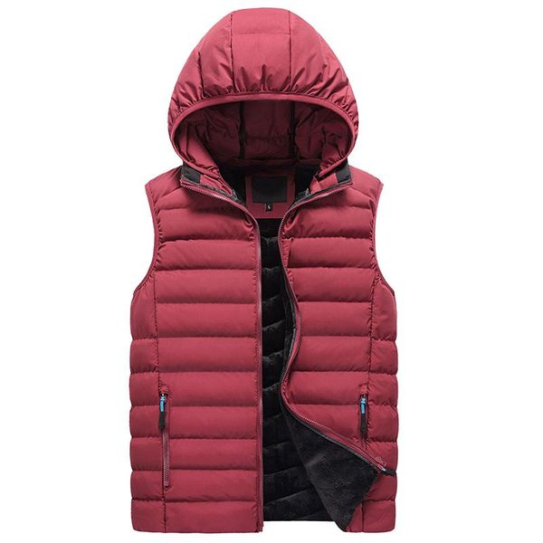 

men's jackets outdoor mountaineering sleeveless for men man's light hooded warm outwears winter windproof soft shell coat, Black;brown