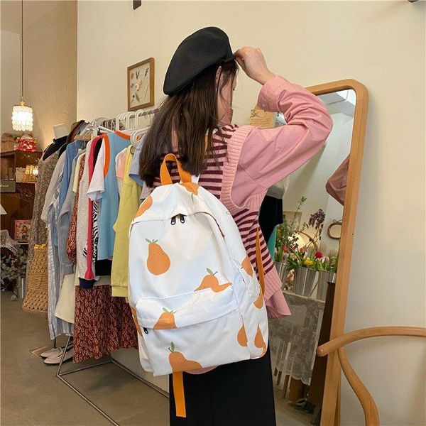

school bags 2021 student bag cute backpack travel shoulder girl's large capacity