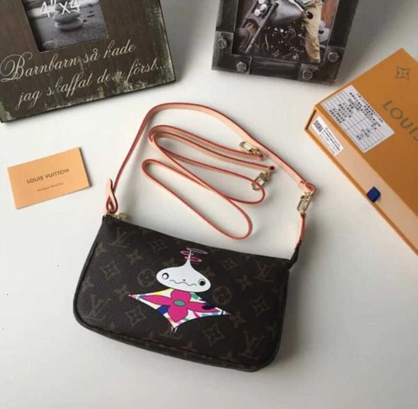 

designer luxury m51980 silk-screen new style shoulder bag female bag handbags iconic handles shoulder bags totes cross body brand bag cl
