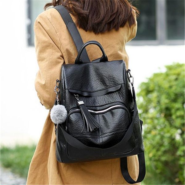

backpack style rugzak vrouwen pu leather leuke mini vrouwelijke causale reizen rugzakken voor tiener meisjes