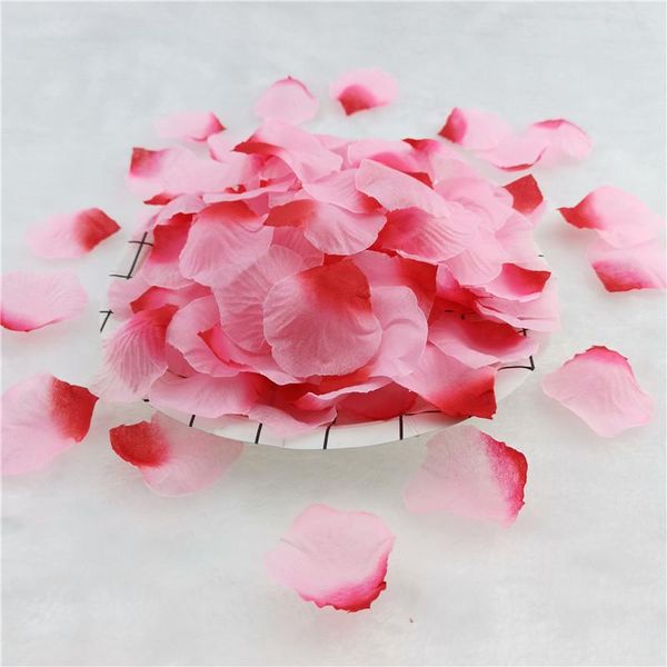 

wedding decoration 20 pcs artificial rose petals non-woven fabric fake room layout romantic proposal gift wrap