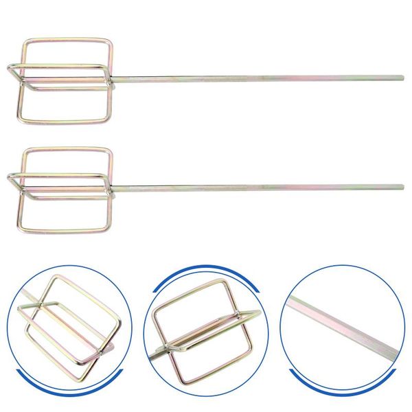 

spoons 2 pcs cement mixing rods electric drill accessories tool parts