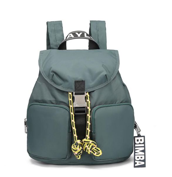 

2021 spring and summer bags waterproof ladies drawstring backpack