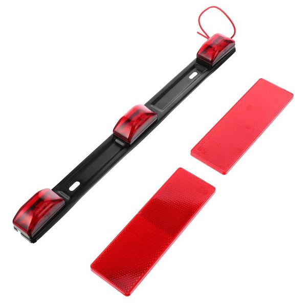 

working light 1pc red led id bar marker tail truck trailer identification