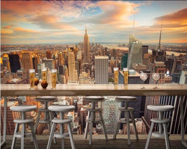 

wallpapers 3d wallpaper custom po mural on the wall york city scenery home decor murals in living room