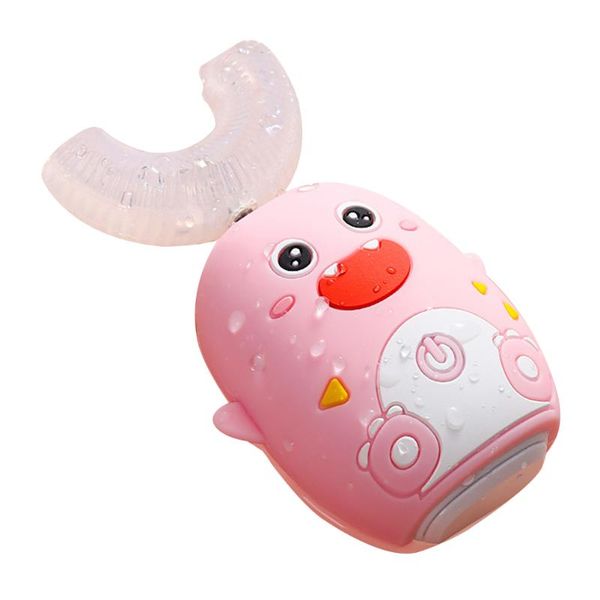 

smart electric toothbrush 1pc u shaped cartoon kids oral cleaning