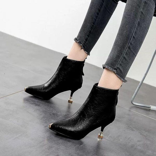 

boots 2022 winter short plush women's shoes yany63, Black