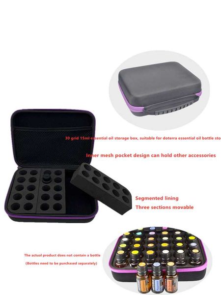 

duffel bags suitable for doterra essential oil eva bag storage 30 grid 10ml multifunctional travel box ship in two days