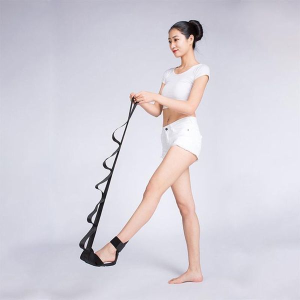 

resistance bands flexibility exerciser assisted leg stretcher gymnastics trainer lacing belt fitness yoga strap dance stretch