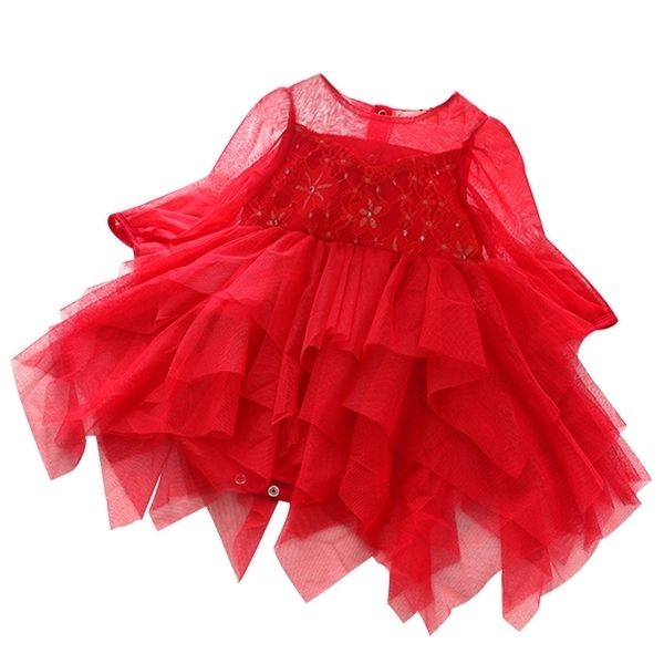 

girl's baby xmas lace mesh dresses for girls birthday party dress christmas costume tutu outfits vestido infantil 3y 1027, Red;yellow