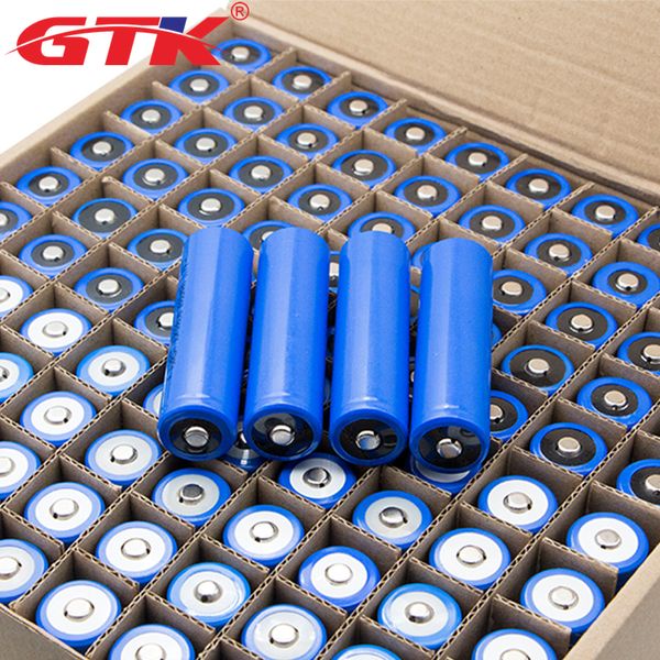 GTK 18650 3.7V 2500mAh Pacote de íon li de lítio recarregável para bateria DIY, avião modelo, brinquedo de crianças etc.