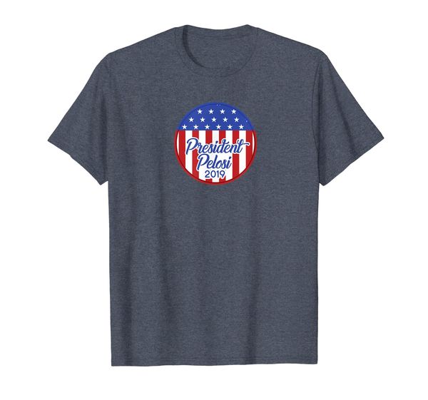 

president pelosi 2019 tee, White;black