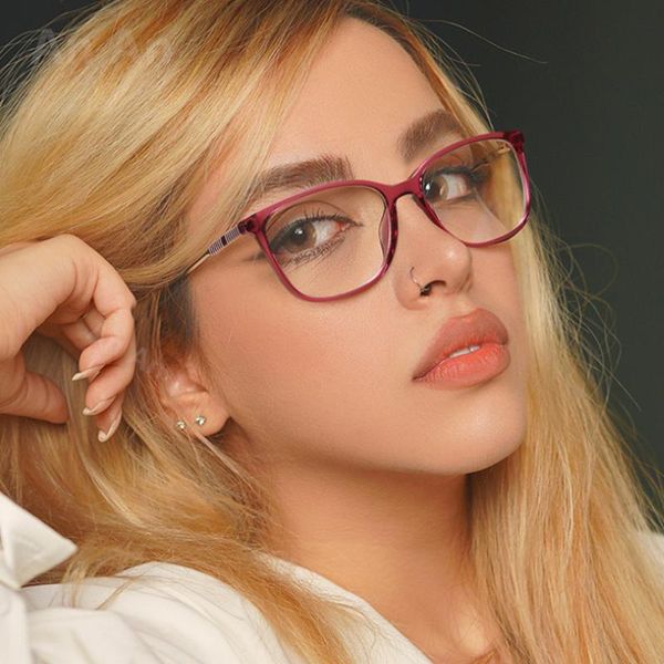 

sunglasses 80188 tr90 anti-blue light spring foot glasses frame men women optical fashion computer eyeglasses, White;black