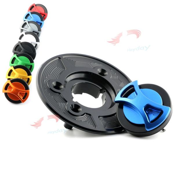 

motorcycle fuel system aluminum keyless gas tank cap cover for r1200gs abenteuer/r1200r/r1200s/s1000rr