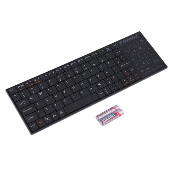 

keyboards ultra slim wireless dual connection handheld keyboard touchpad