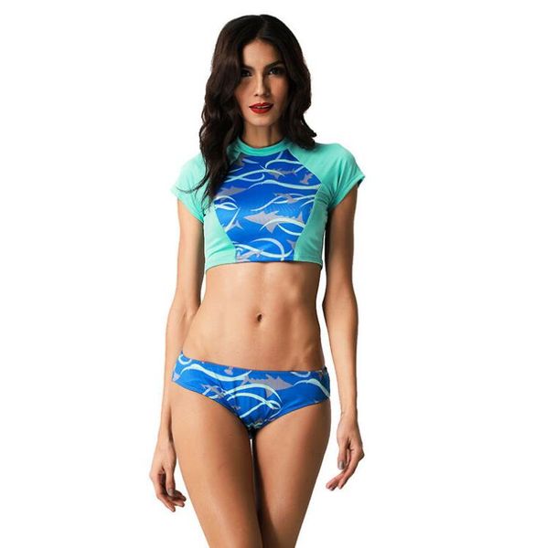 

split swimsuit two-piece suit beach sports swimwear women's and panties clothing swimwear, White;black