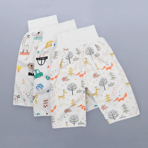 

cloth diapers high waist baby diaper skirt infant training pants nappy shorts leak-proof sleeping bed potty