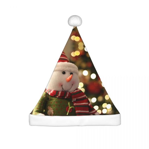 

wide brim hats christmas decorations ornament mens womens merry hat, Blue;gray