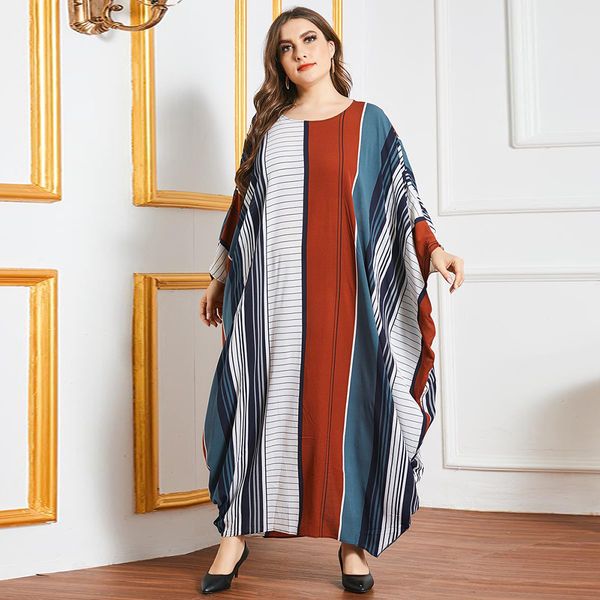 

abaya dubai turkey hijab muslim dress plus size islam clothing maxi dresses abayas for women robe femme musulman de modevestidos, Red