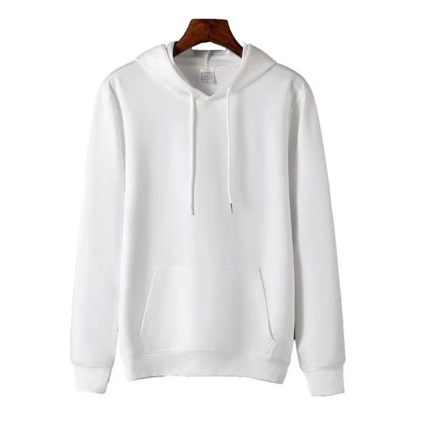 

spring 2021 solid casual twill sweater pullover hooded for men and women, Black