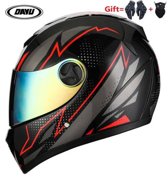 

motorcycle helmets 2 gifts dual hilldown off road full face helmet dirt bike d.o.t certified casco for moto sport man women