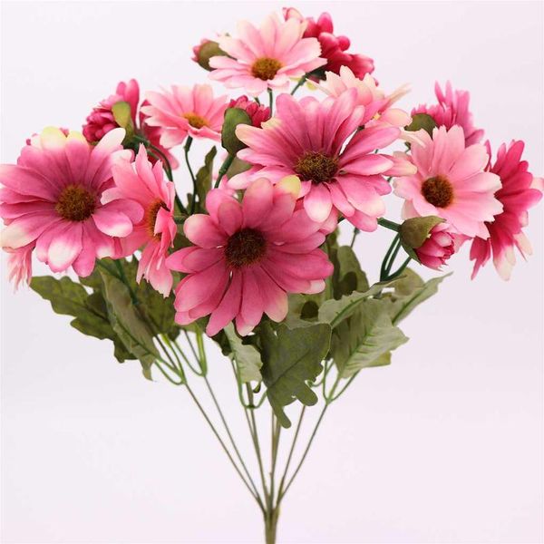 

decorative flowers & wreaths artificial flower bouquet pography prop home floral decor silk cloth fake
