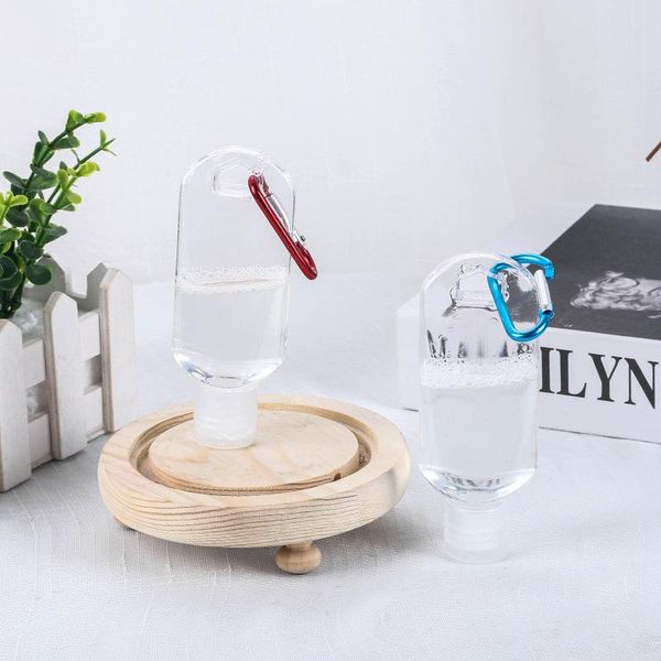 

storage bottles & jars 10pcs 50ml travel plastic clear keychain containers empty