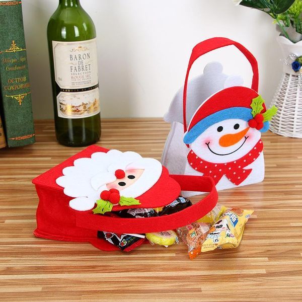 

christmas decorations candy bag vertical sticker doll gift children's day