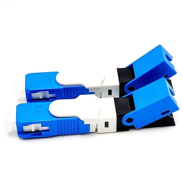 

fiber optic equipment 50cs/lot ftth esc250d sc upc single-mode quick connector sm fast